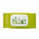 THE SAEM Healing Tea Garden Green Tea Cleansing Tissue/Очищающие салфетки с экстрактом зеленого чая 60 шт.